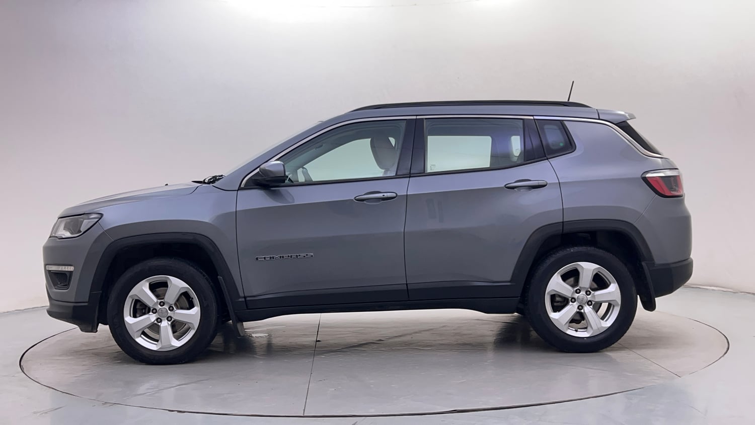 Used 2019 Jeep Compass Longitude (O) 1.4 Petrol AT Petrol Automatic exterior LEFT SIDE VIEW