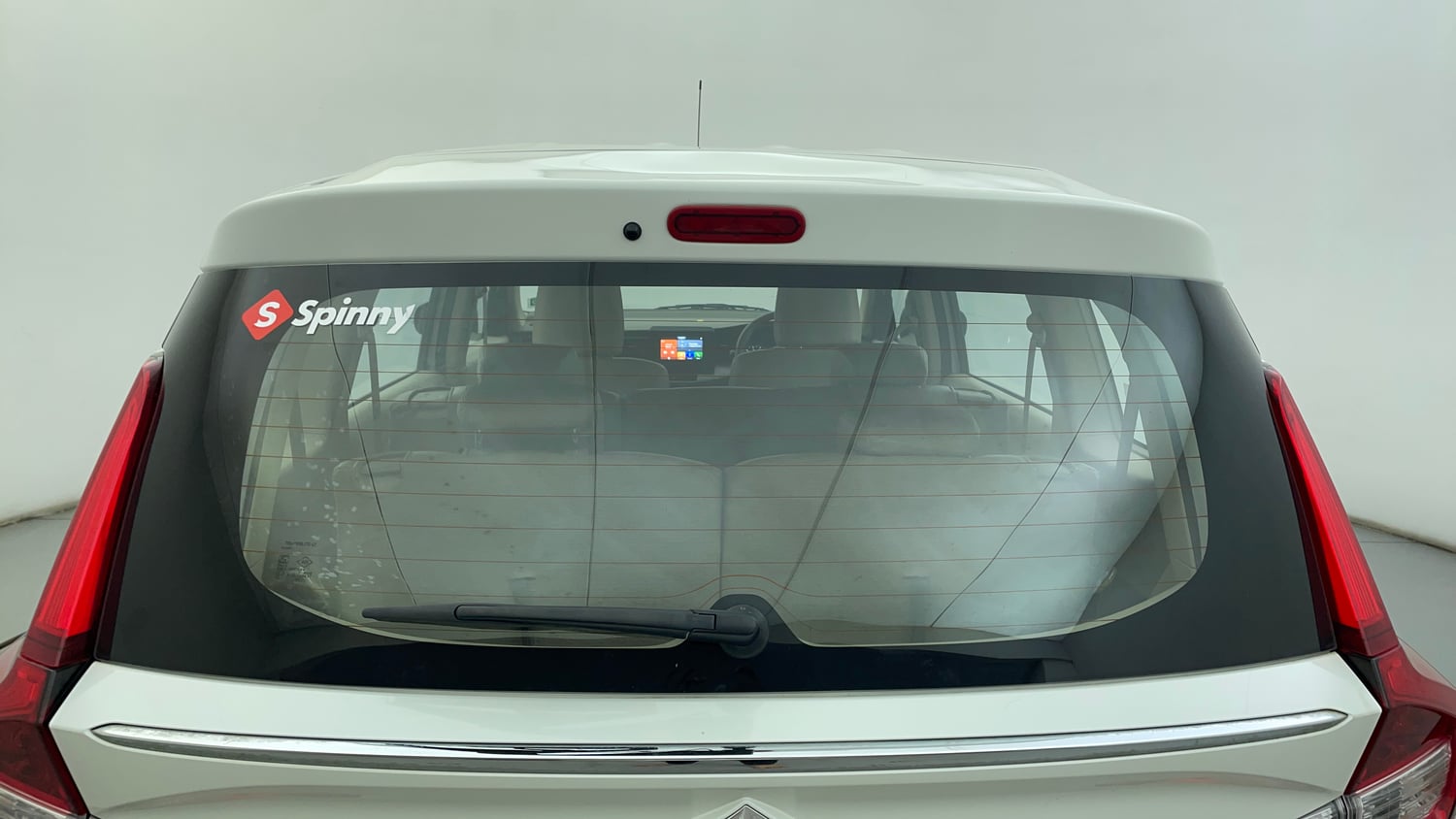 Used 2022 Maruti Suzuki Ertiga ZXi AT Petrol Automatic exterior BACK WINDSHIELD VIEW