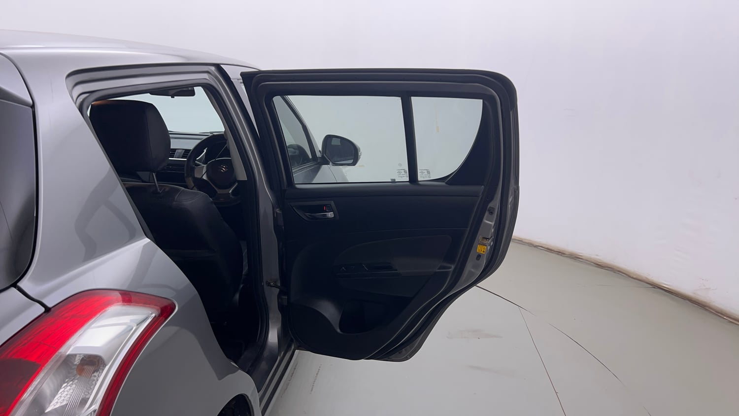 Used 2012 Maruti Suzuki Swift VXi Petrol Manual interior RIGHT REAR DOOR OPEN VIEW