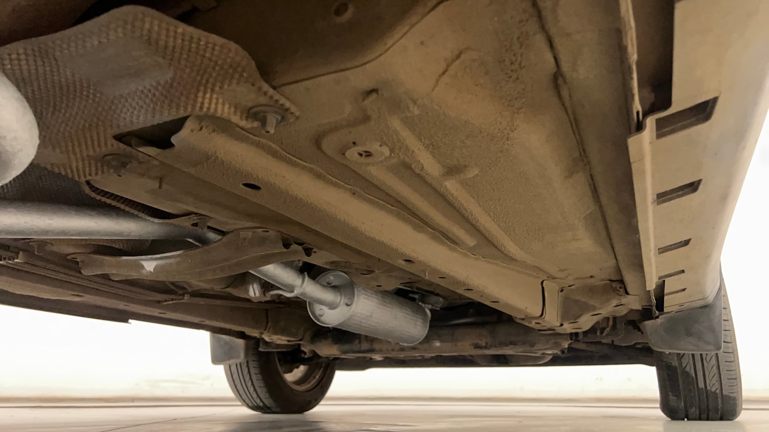 Used 2018 Ford EcoSport Titanium 1.5L Ti-VCT Petrol Manual extra REAR RIGHT UNDERBODY VIEW