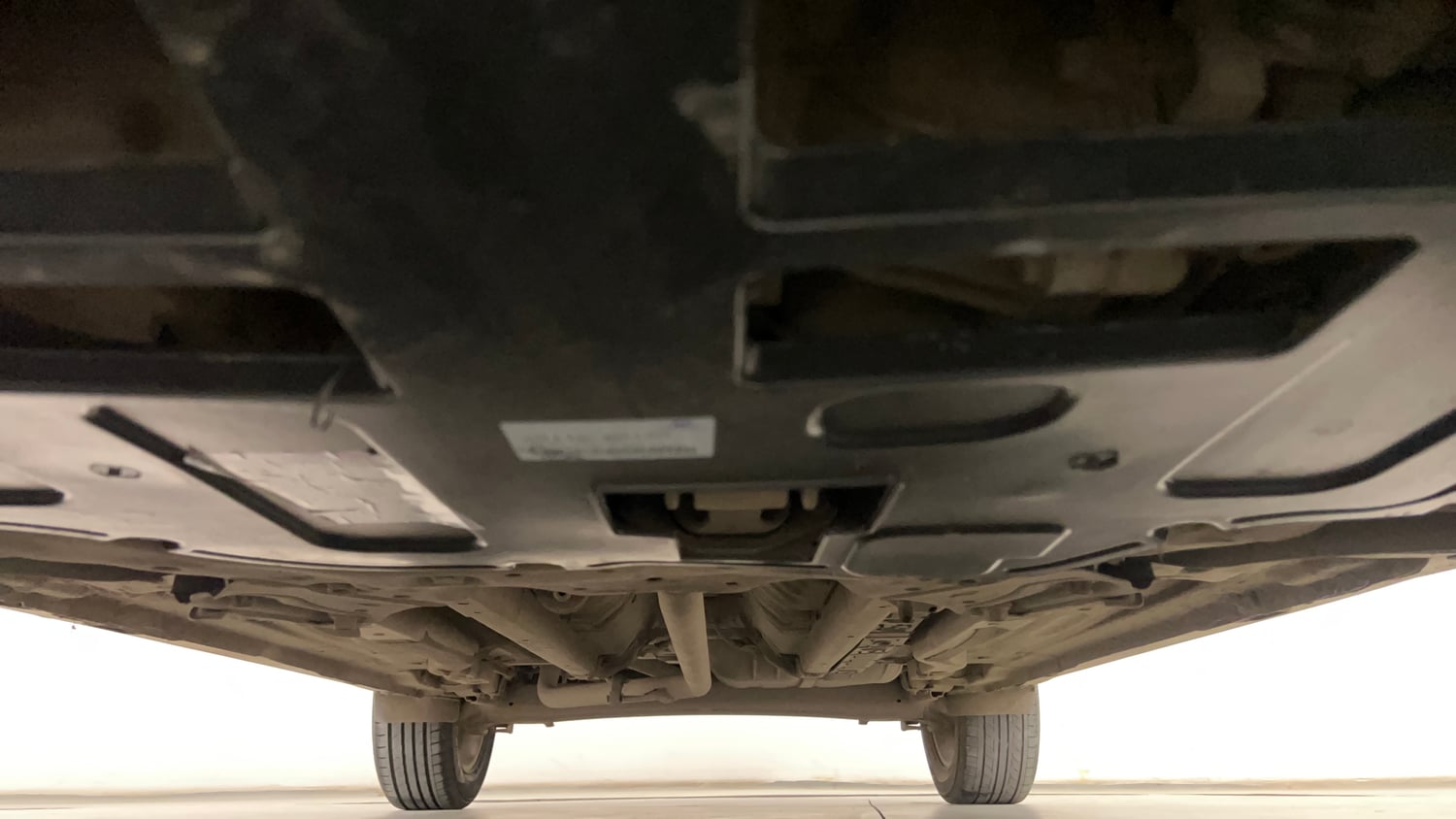 Used 2018 Hyundai Creta SX Plus 1.6 AT CRDI Diesel Automatic extra FRONT LEFT UNDERBODY VIEW
