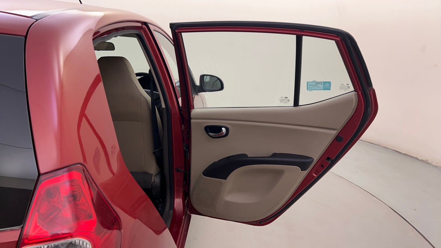 Used 2013 Hyundai i10 Magna 1.2 Kappa2 Petrol Manual interior RIGHT REAR DOOR OPEN VIEW