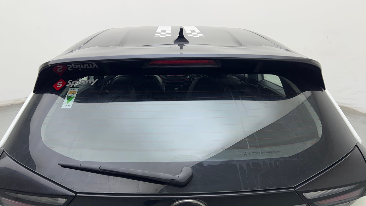 Used 2025 Tata Altroz Racer R2 Petrol Manual exterior BACK WINDSHIELD VIEW