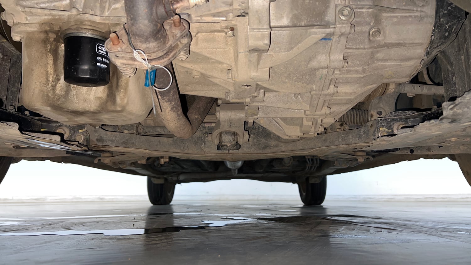Used 2021 Maruti Suzuki New Ertiga ZXi Plus Petrol Manual extra FRONT LEFT UNDERBODY VIEW