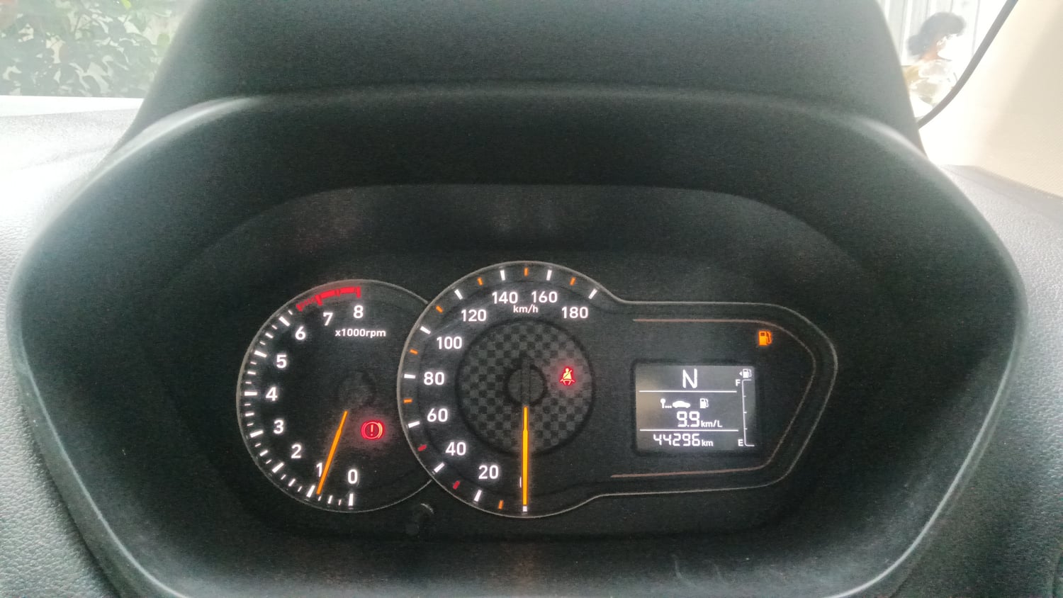 Used 2019 Hyundai Santro Sportz AMT Petrol Automatic interior CLUSTERMETER VIEW