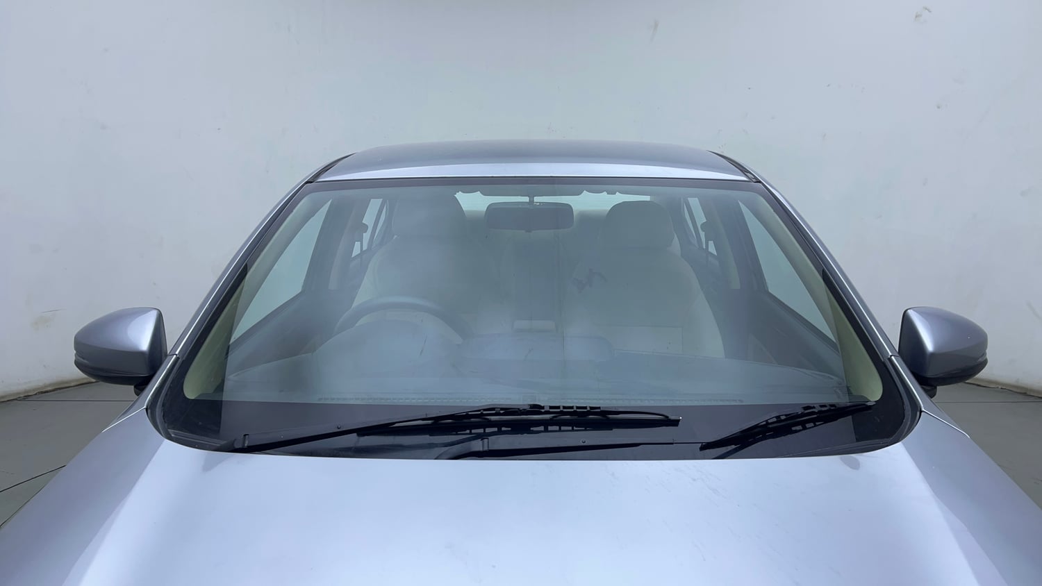 Used 2018 Honda Amaze 1.2 V CVT Petrol Petrol Automatic exterior FRONT WINDSHIELD VIEW