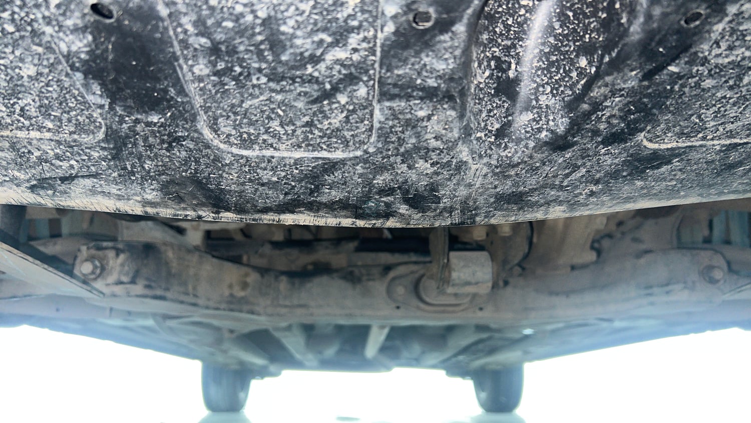 Used 2018 Hyundai Elite i20 Asta 1.2 (O) Petrol Manual extra FRONT LEFT UNDERBODY VIEW