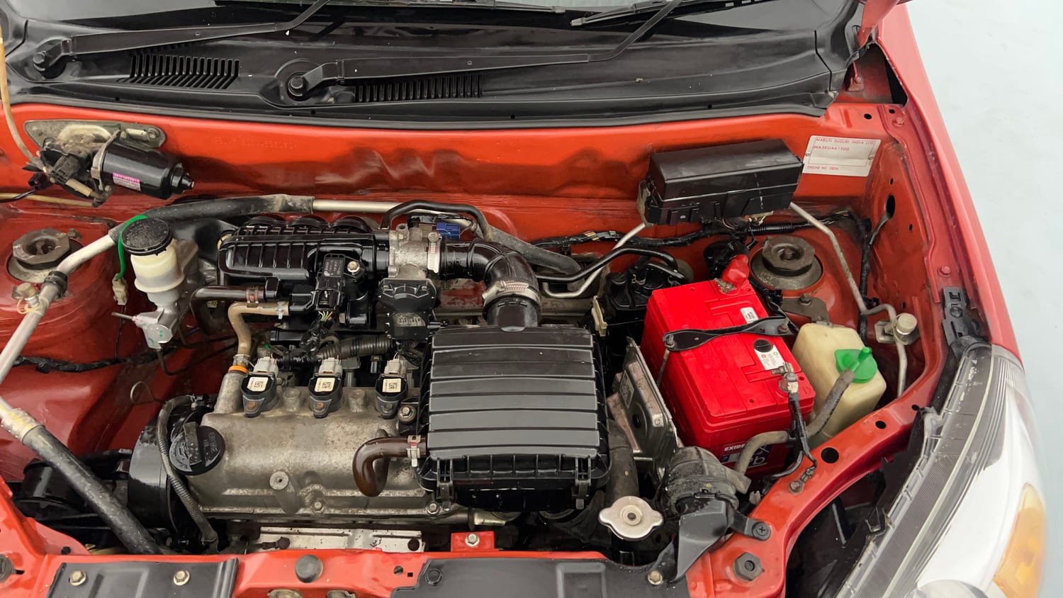 Used 2017 Maruti Suzuki Alto 800 VXi Petrol Manual engine ENGINE LEFT SIDE VIEW