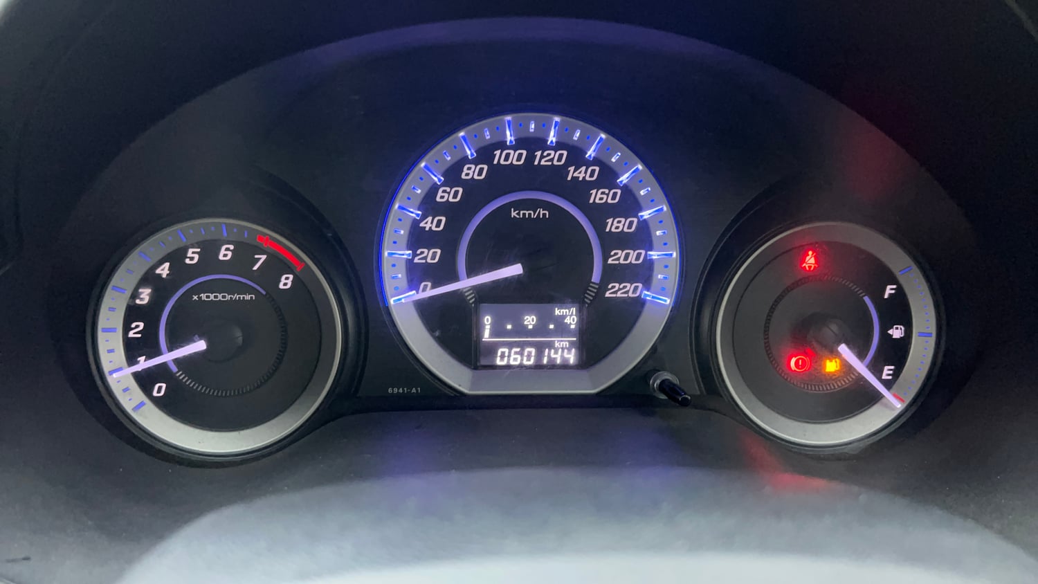 Used 2013 Honda City 1.5 S MT Petrol Manual interior CLUSTERMETER VIEW