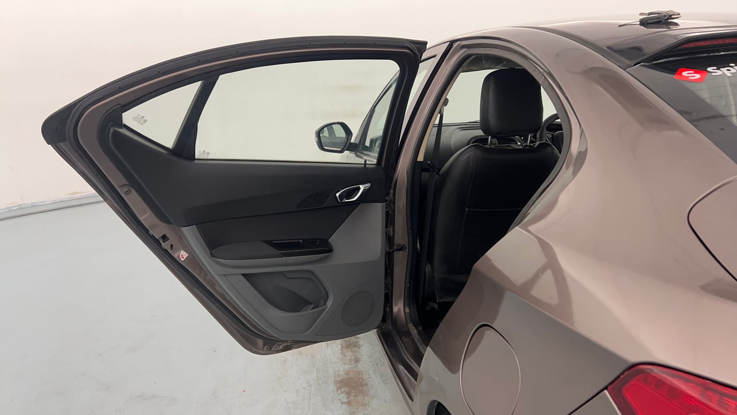 Used 2018 Tata Tigor Revotorq XZ (O) Diesel Manual interior LEFT REAR DOOR OPEN VIEW