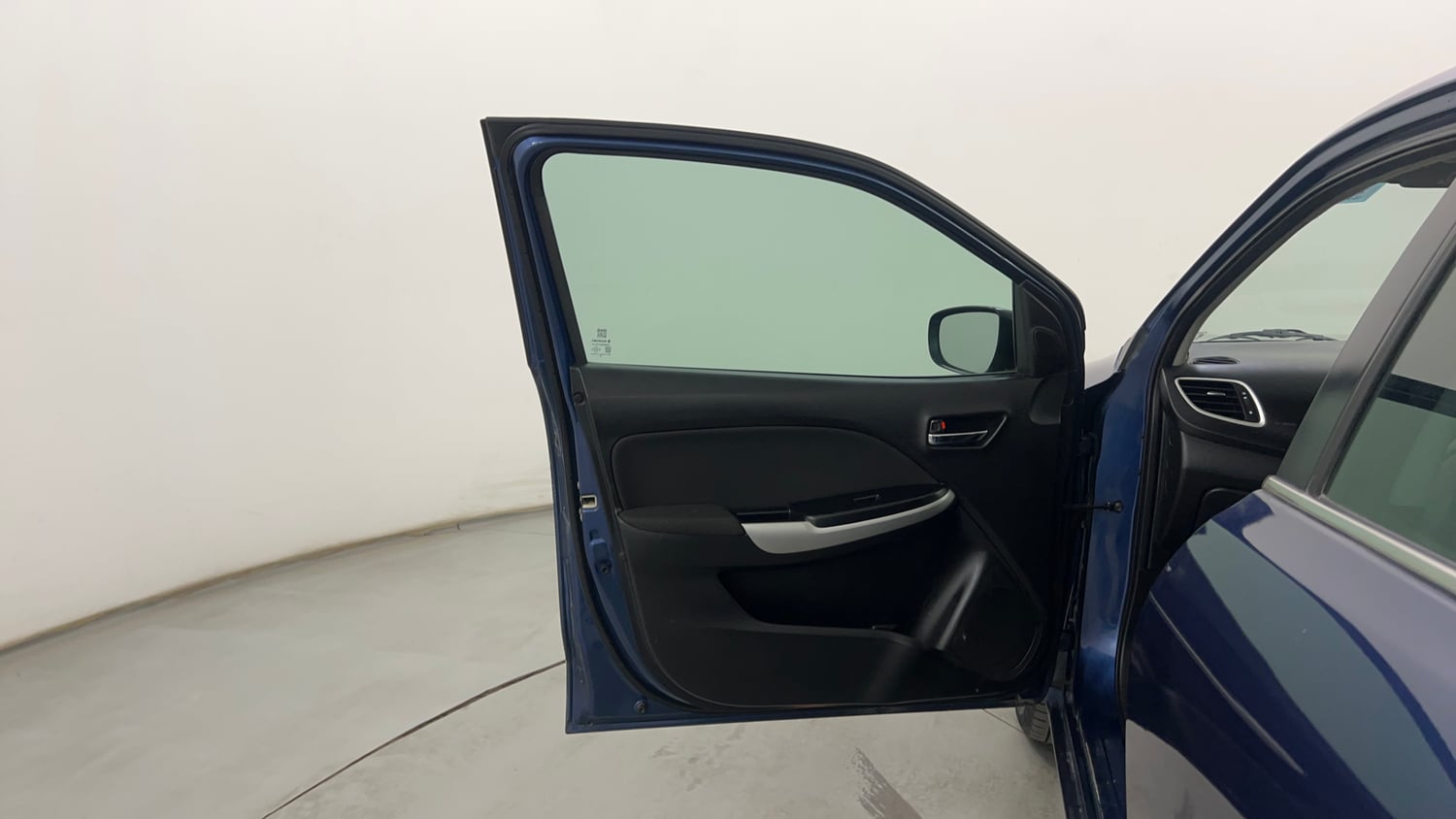 Used 2018 Maruti Suzuki Baleno Alpha 1.2 AT Petrol Automatic interior LEFT FRONT DOOR OPEN VIEW