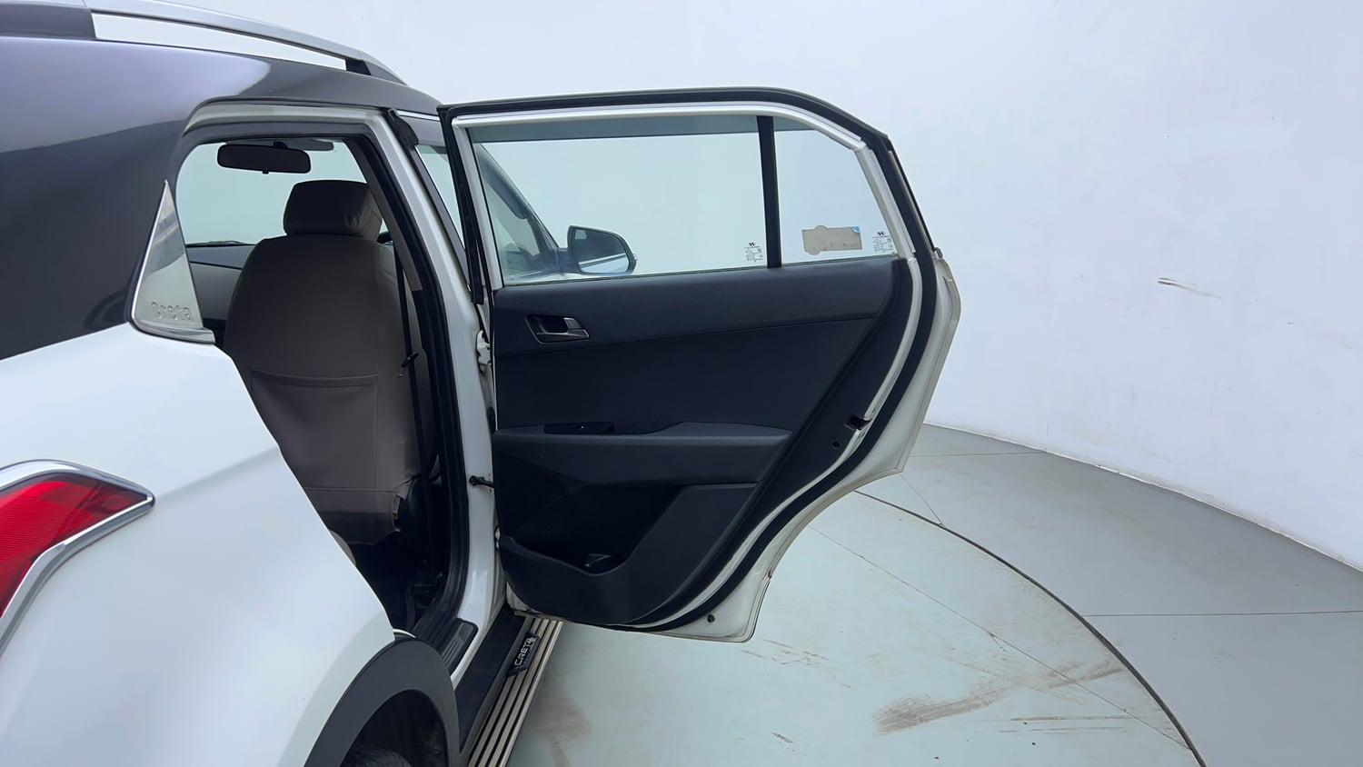 Used 2016 Hyundai Creta 1.6 SX Plus Petrol Petrol Manual interior RIGHT REAR DOOR OPEN VIEW