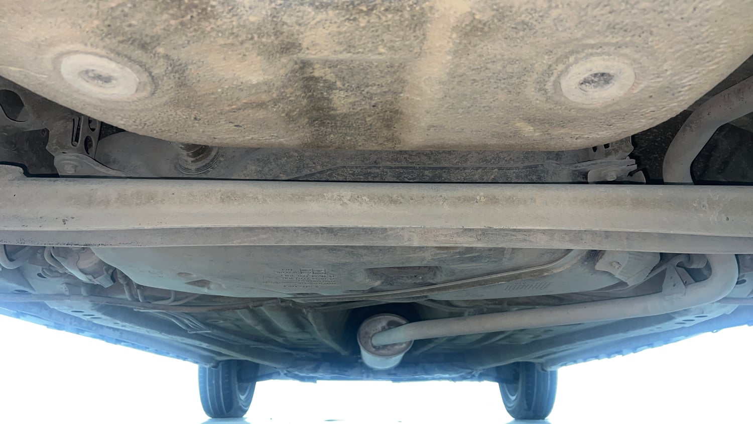 Used 2019 Maruti Suzuki Ignis Alpha 1.2 AMT Petrol Automatic extra REAR UNDERBODY VIEW (TAKEN FROM REAR)