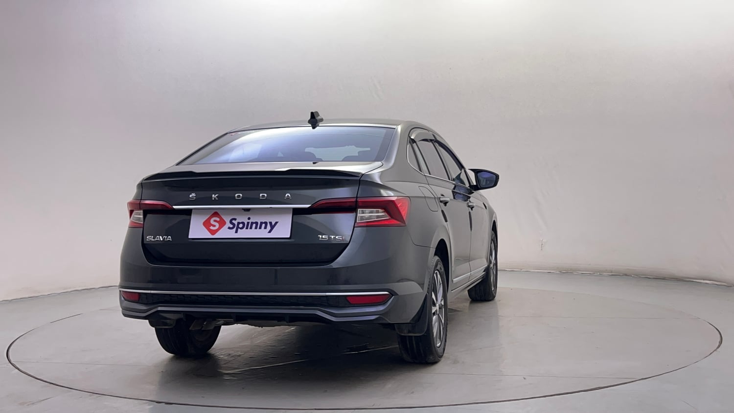 Used 2023 Skoda Slavia Style 1.5L TSI DSG Petrol Automatic exterior RIGHT REAR CORNER VIEW
