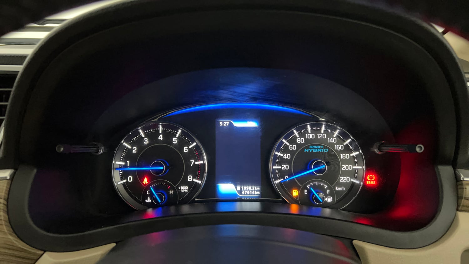 Used 2018 Maruti Suzuki Ciaz Alpha Hybrid 1.5 Petrol Manual interior CLUSTERMETER VIEW