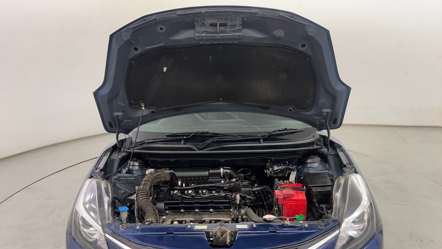 Used 2018 Maruti Suzuki Baleno Alpha 1.2 AT Petrol Automatic engine ENGINE & BONNET OPEN FRONT VIEW