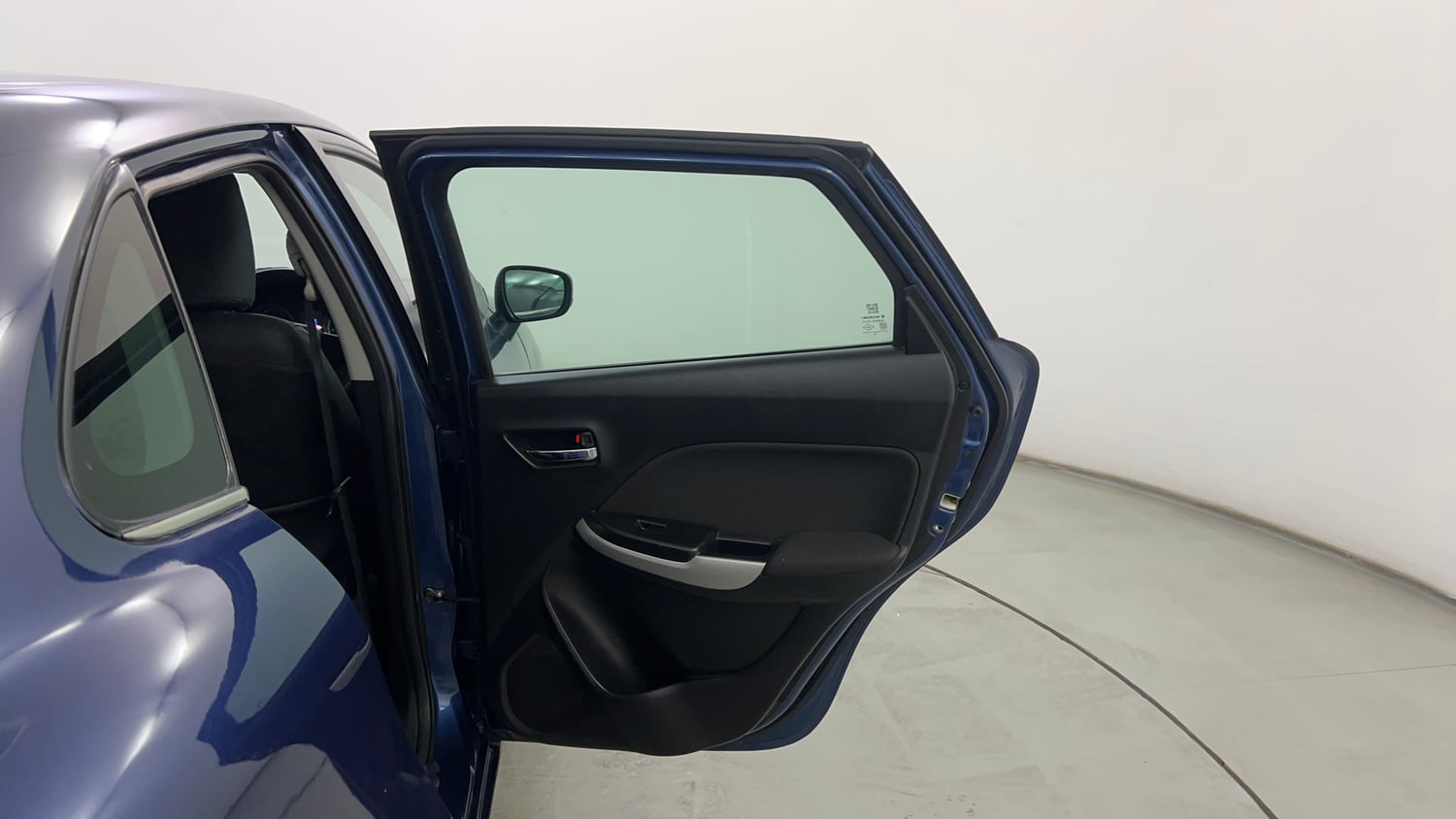 Used 2018 Maruti Suzuki Baleno Alpha 1.2 AT Petrol Automatic interior RIGHT REAR DOOR OPEN VIEW