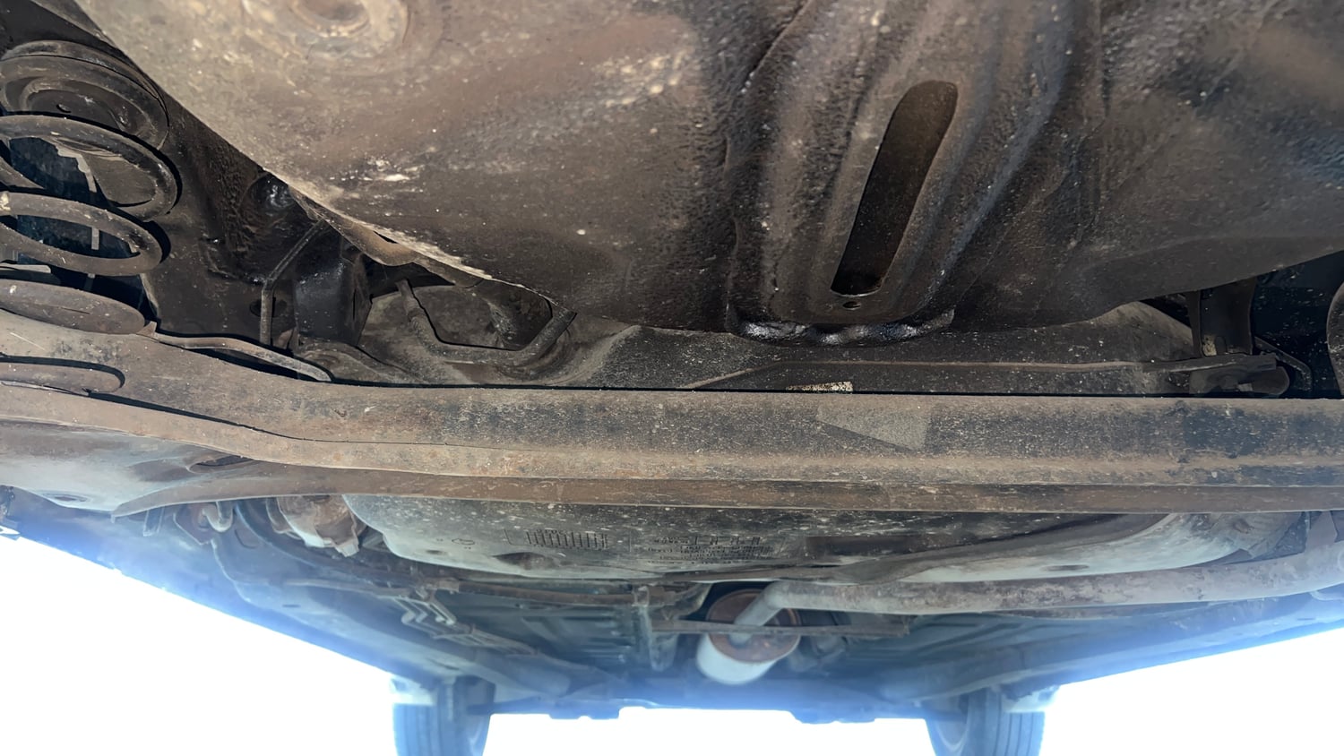 Used 2016 Maruti Suzuki Baleno Zeta 1.2 Petrol Manual extra REAR UNDERBODY VIEW (TAKEN FROM REAR)