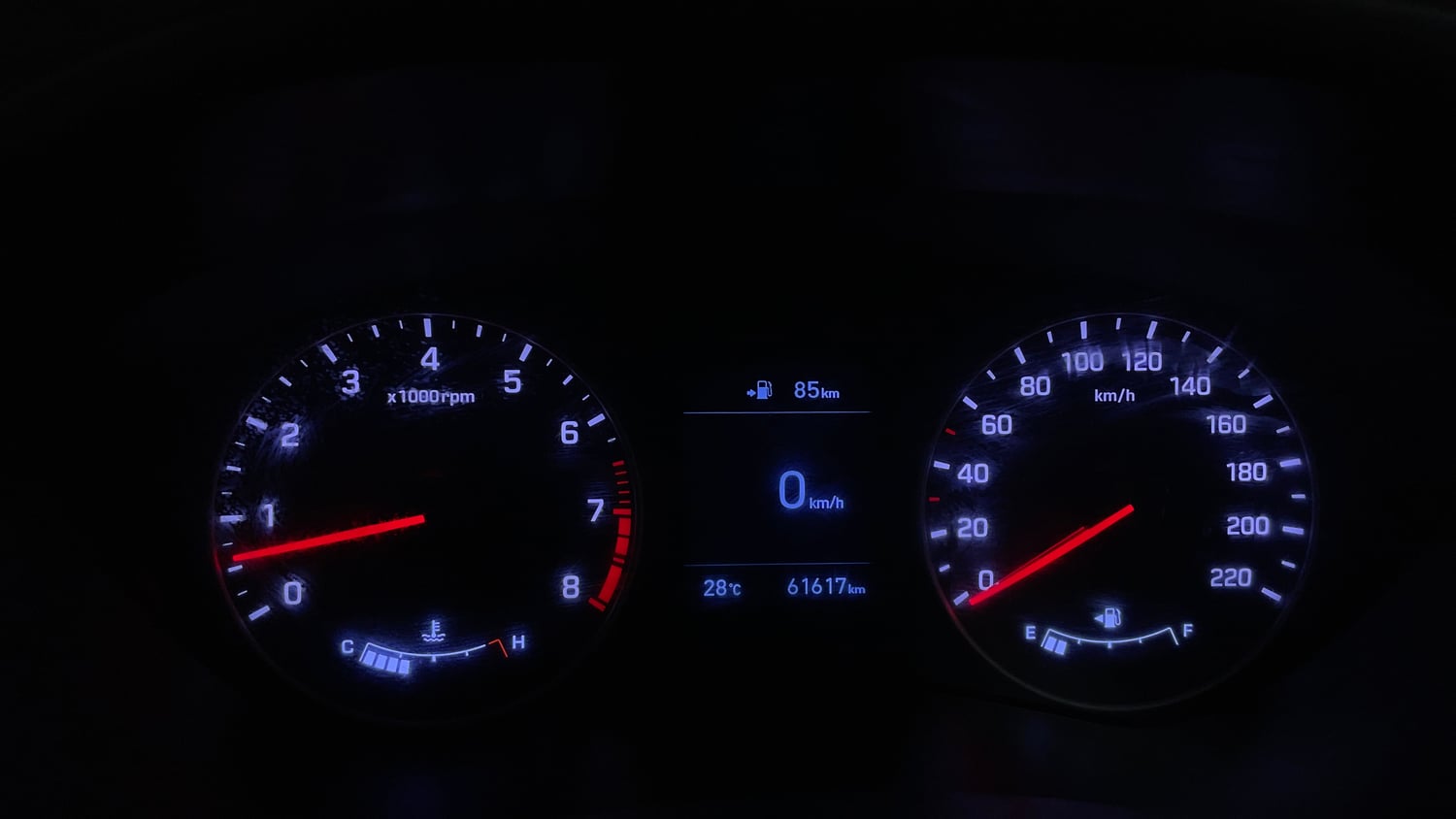Used 2019 Hyundai Elite i20 Asta 1.2 (O) Petrol Manual interior CLUSTERMETER VIEW
