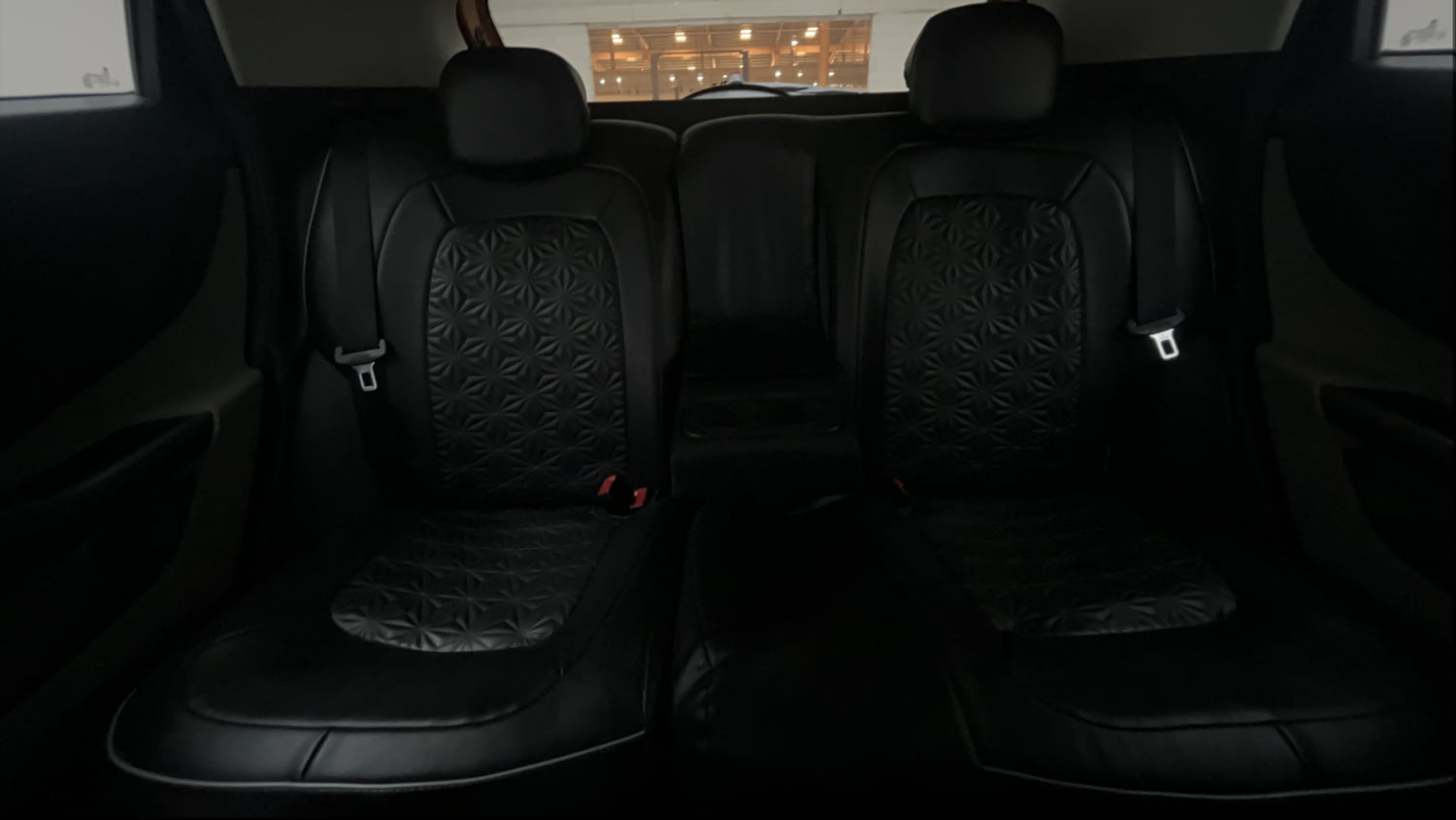 Used 2018 Tata Nexon XZA Plus Diesel Dual Tone Diesel Automatic interior REAR SEAT CONDITION VIEW