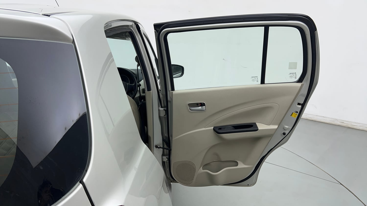 Used 2017 Maruti Suzuki Celerio ZXi Petrol Manual interior RIGHT REAR DOOR OPEN VIEW