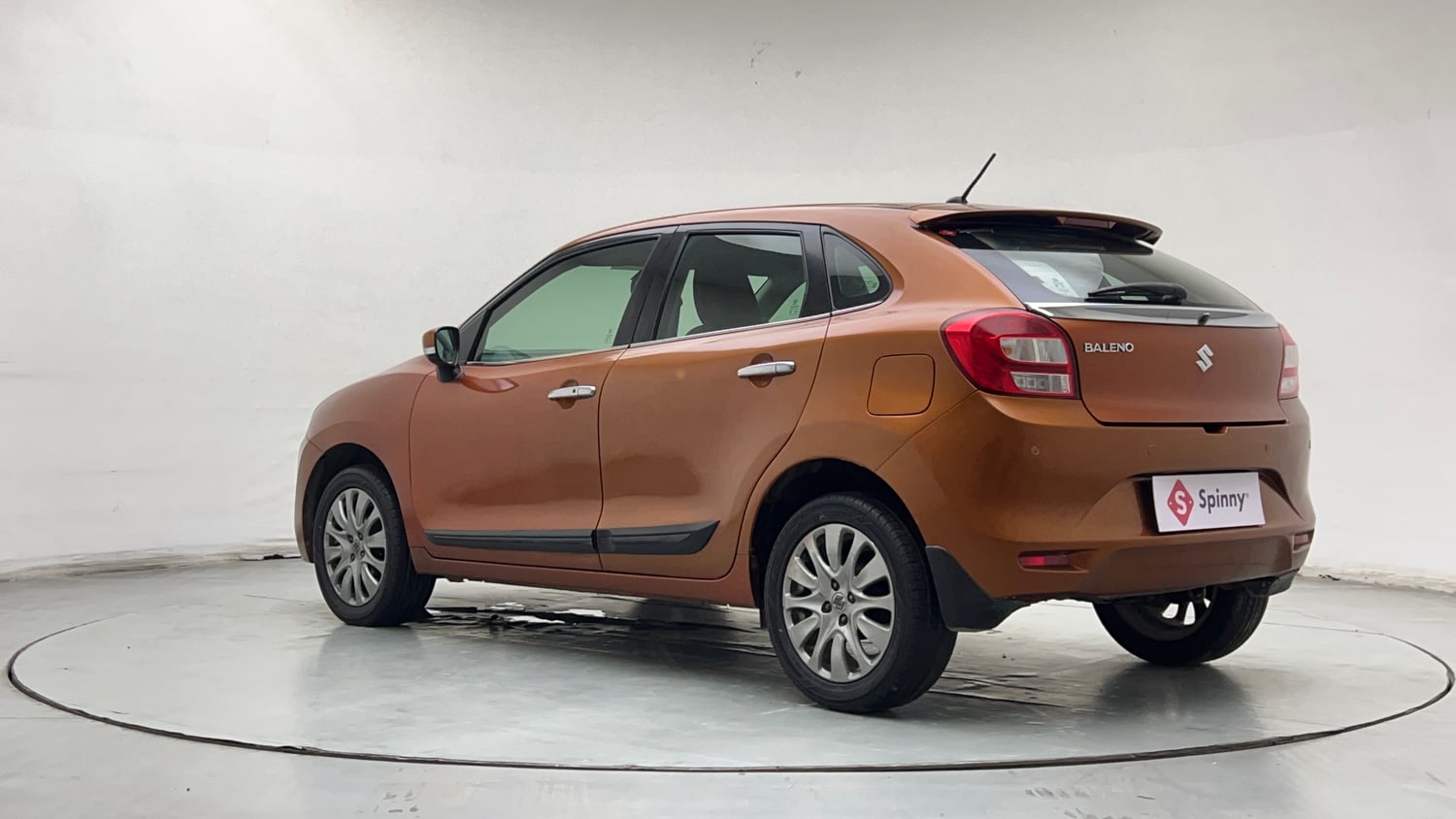 Used 2018 Maruti Suzuki Baleno Alpha 1.2 Petrol Manual exterior LEFT REAR CORNER VIEW