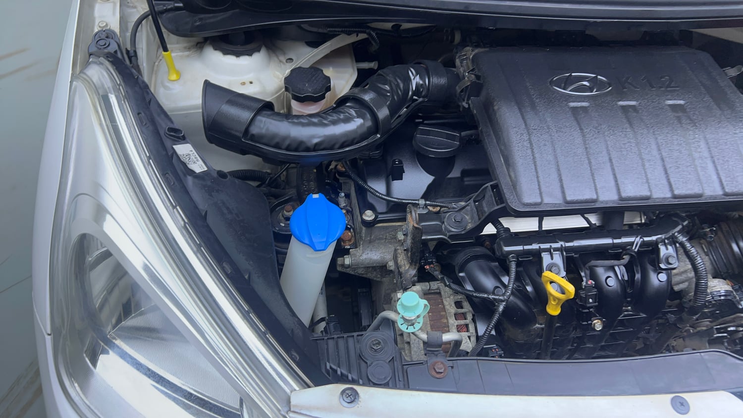 Used 2019 Hyundai Grand i10 Sportz AT 1.2 Kappa VTVT Petrol Automatic engine ENGINE RIGHT SIDE VIEW