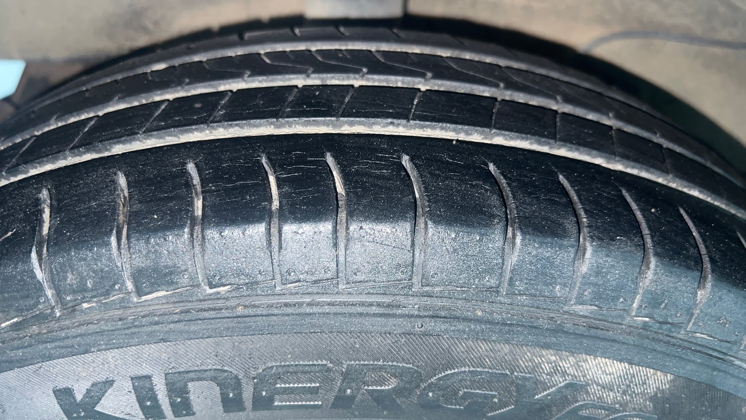 Used 2019 Hyundai Santro Magna CNG Cng Manual tyres RIGHT REAR TYRE TREAD VIEW