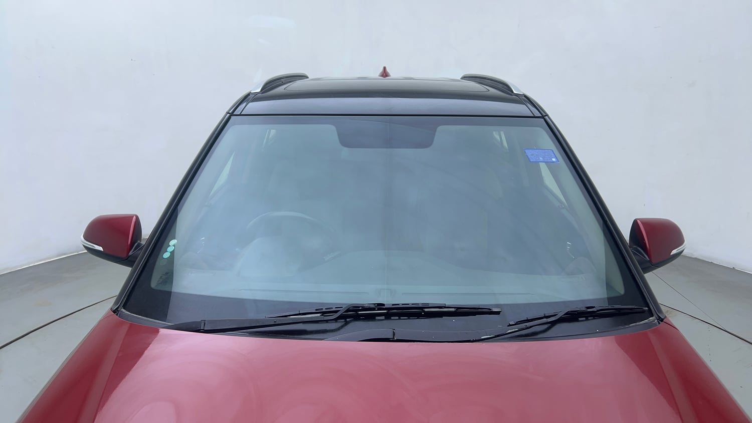 Used 2019 Hyundai Creta SX 1.6 AT Petrol Petrol Automatic exterior FRONT WINDSHIELD VIEW