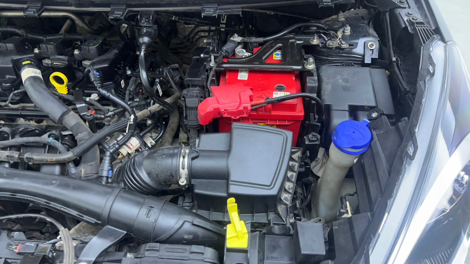 Used 2020 Ford Freestyle Titanium Plus 1.2 Ti-VCT Petrol Manual engine ENGINE LEFT SIDE VIEW