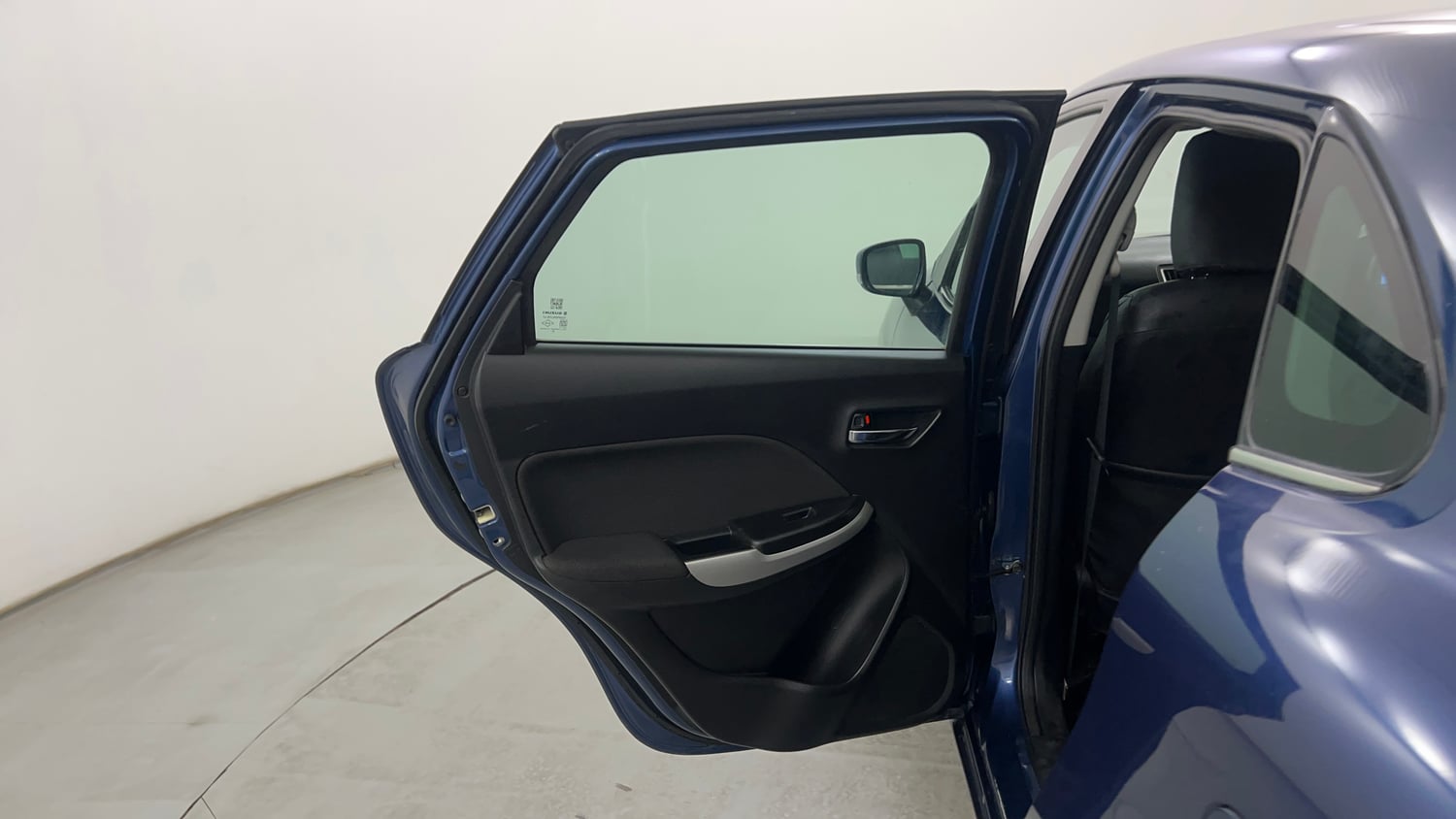 Used 2018 Maruti Suzuki Baleno Alpha 1.2 AT Petrol Automatic interior LEFT REAR DOOR OPEN VIEW