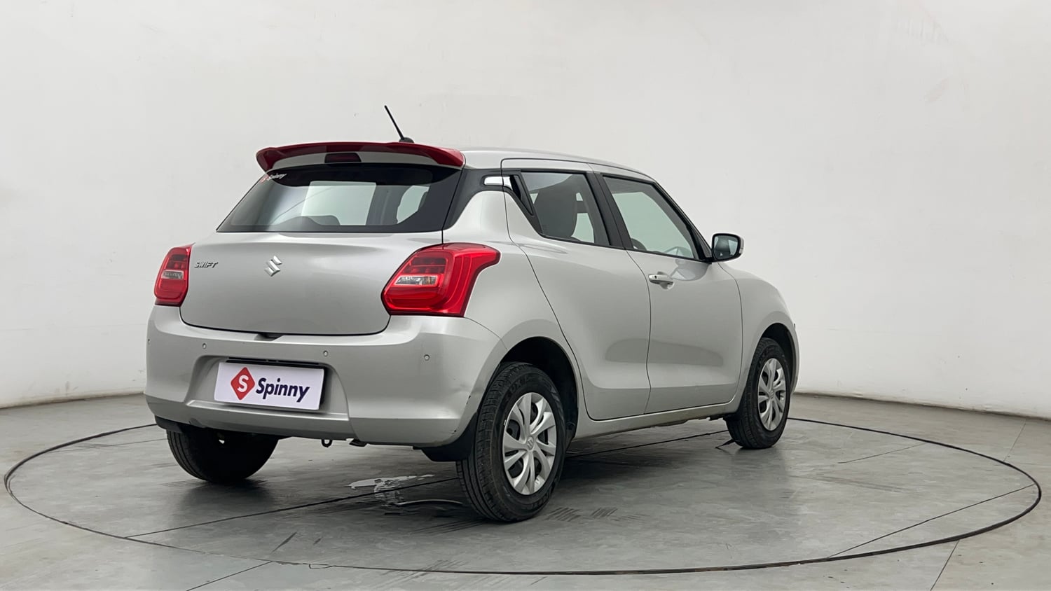Used 2023 Maruti Suzuki Swift VXi Petrol Manual exterior RIGHT REAR CORNER VIEW