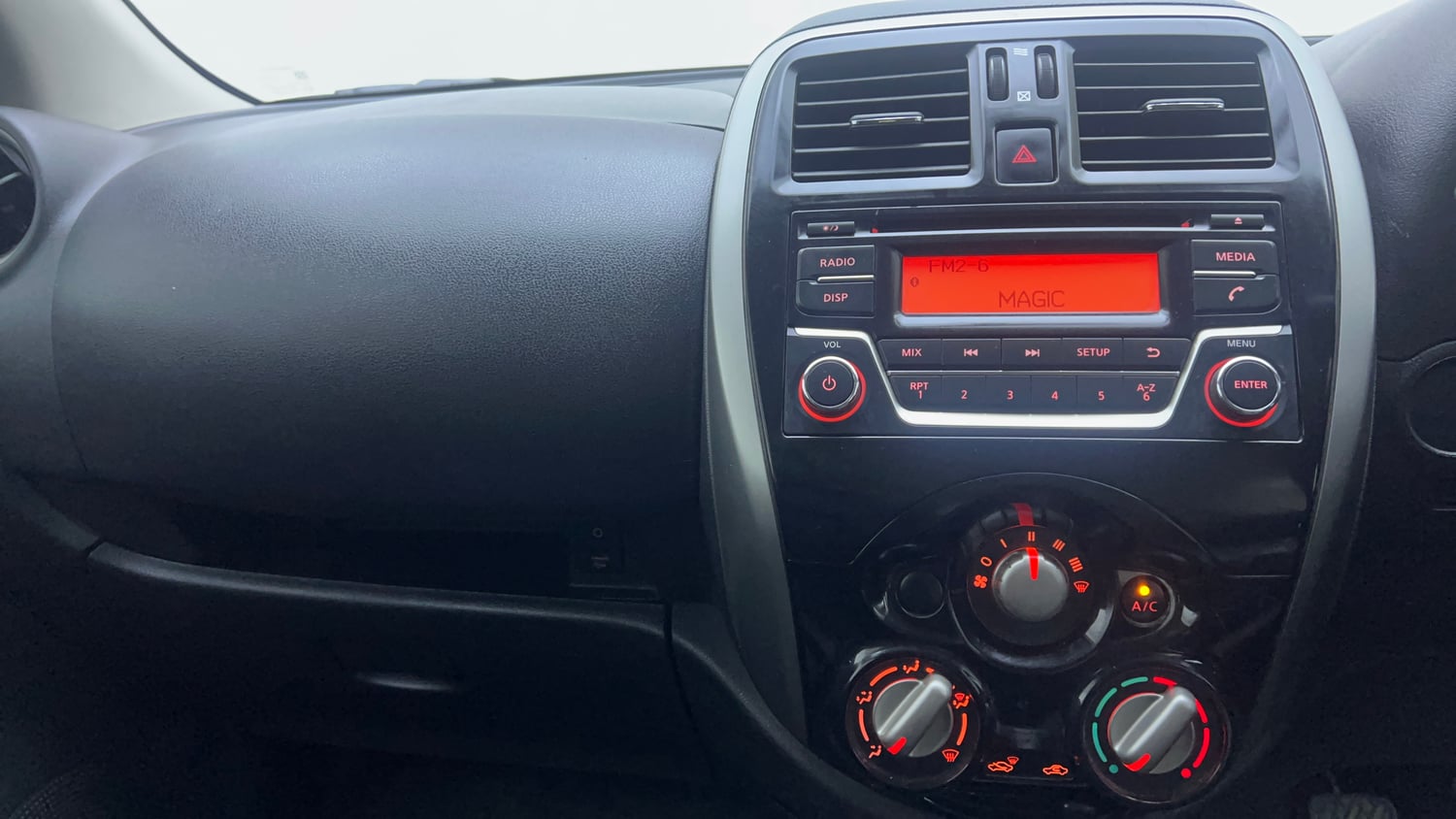 Used 2018 Nissan Micra XL Diesel Diesel Manual interior MUSIC SYSTEM & AC CONTROL VIEW