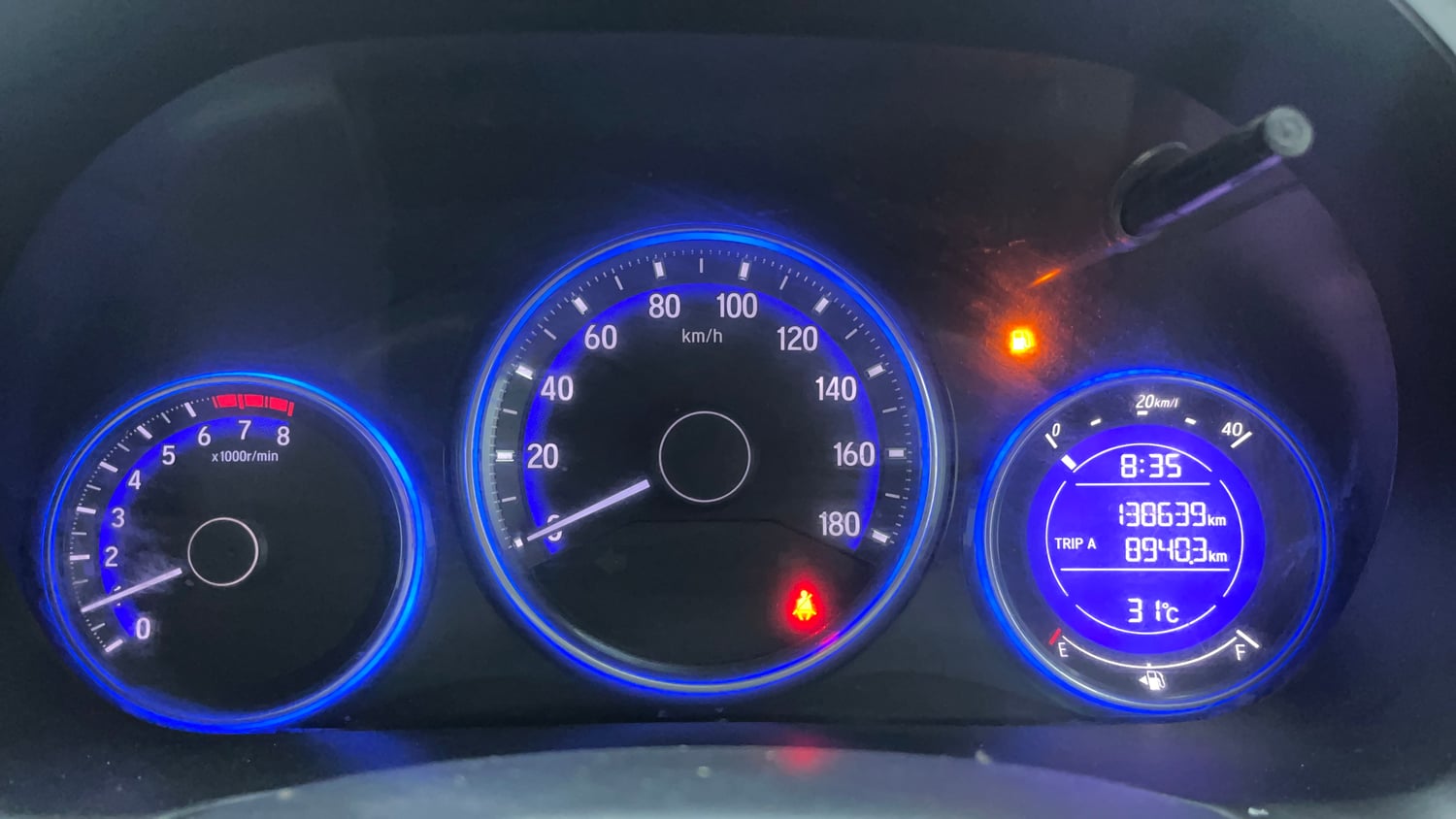 Used 2016 Honda Amaze 1.2 VX i-VTEC Petrol Manual interior CLUSTERMETER VIEW