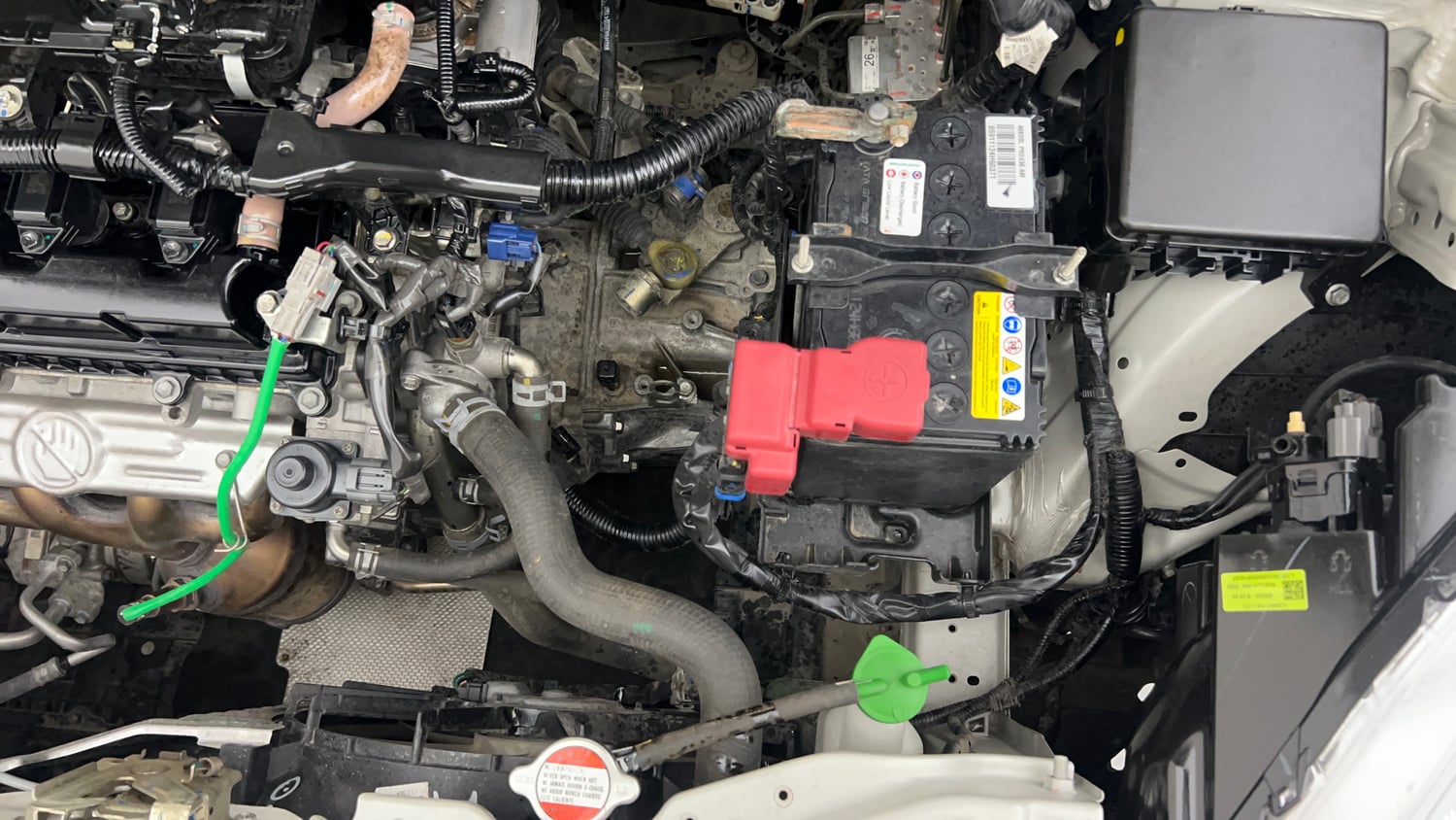 Used 2023 Maruti Suzuki Swift VXi Petrol Manual engine ENGINE LEFT SIDE VIEW