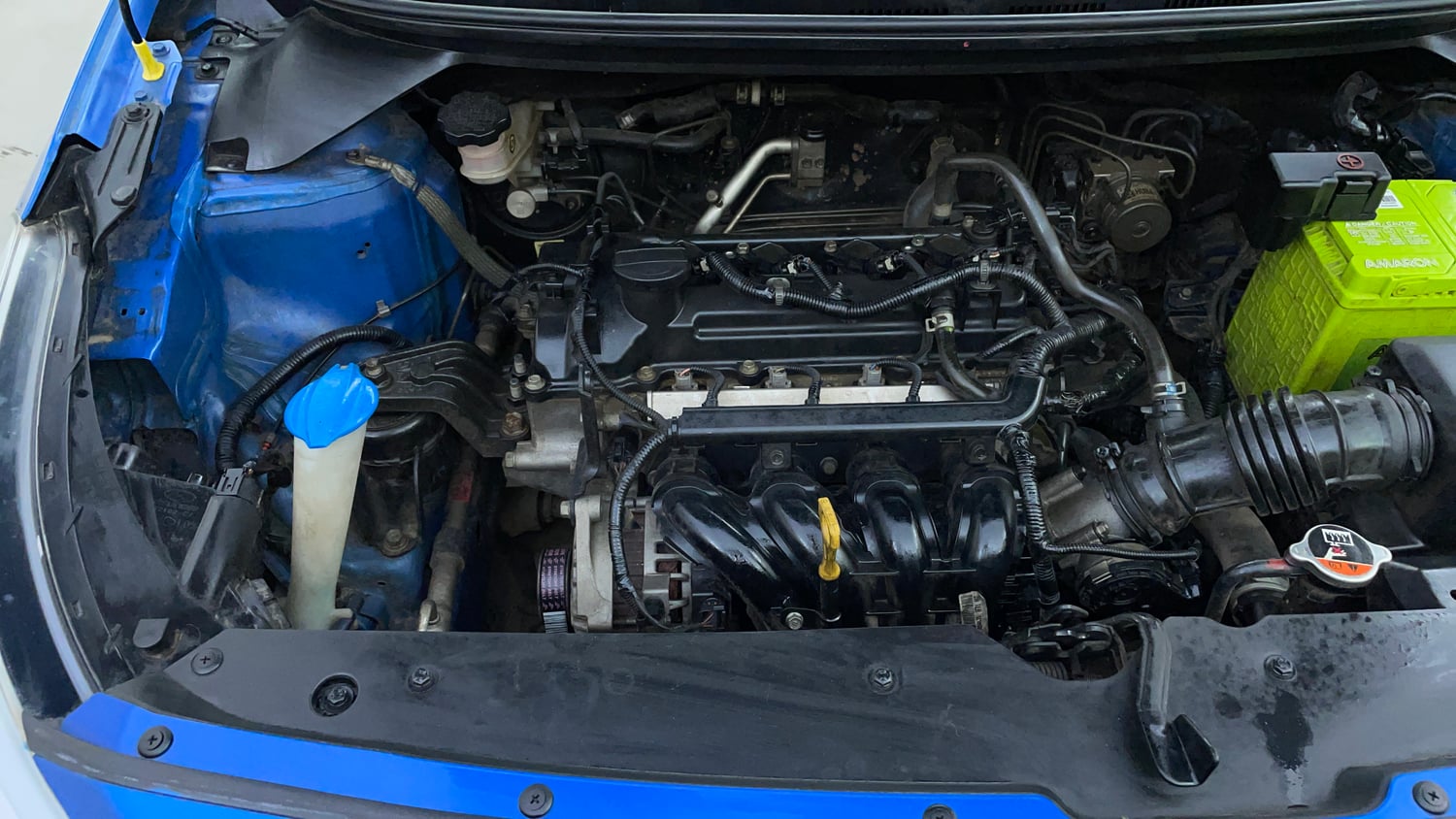 Used 2019 Hyundai Elite i20 Asta 1.2 (O) Petrol Manual engine ENGINE RIGHT SIDE VIEW