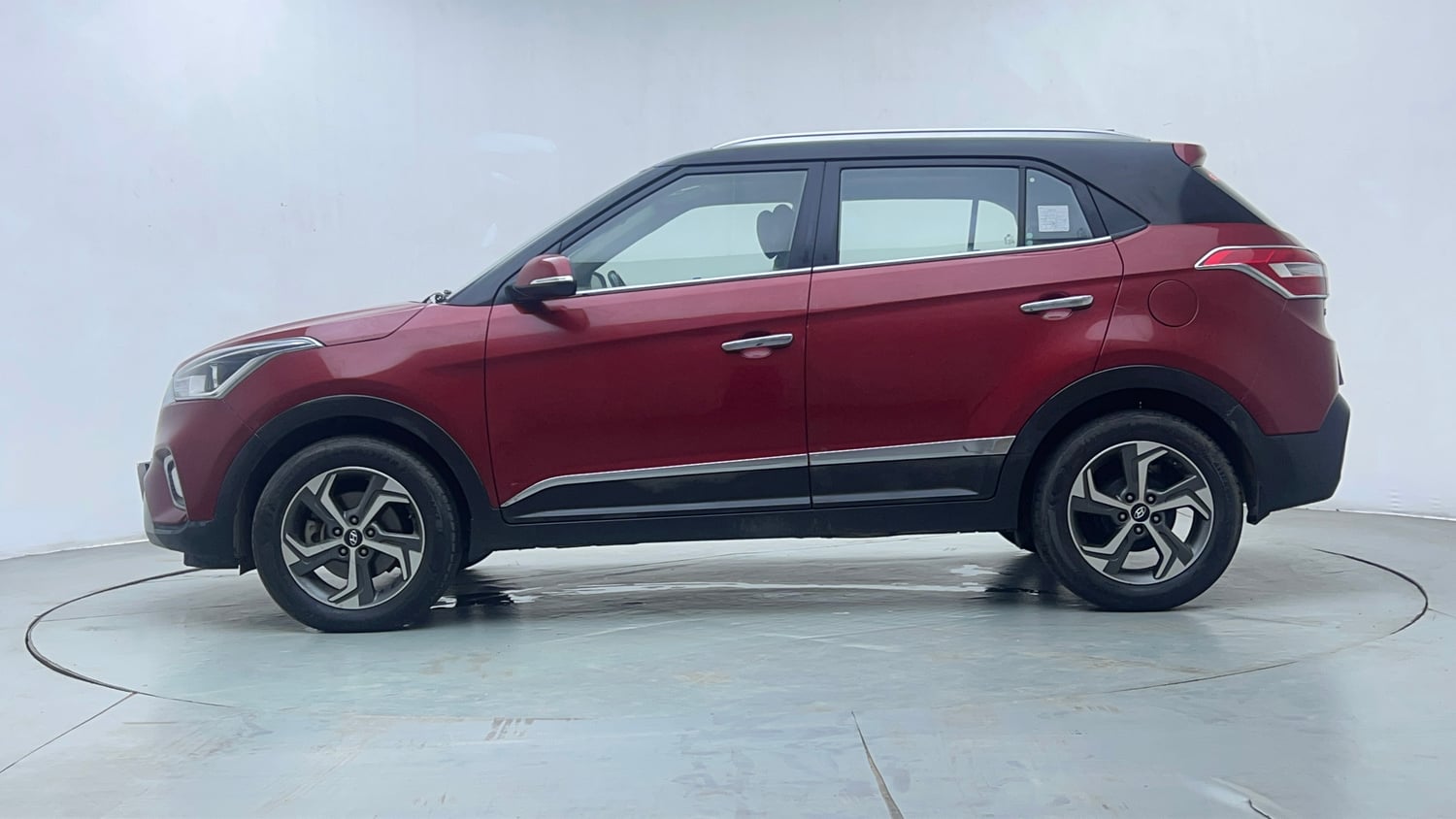 Used 2019 Hyundai Creta SX 1.6 AT Petrol Petrol Automatic exterior LEFT SIDE VIEW
