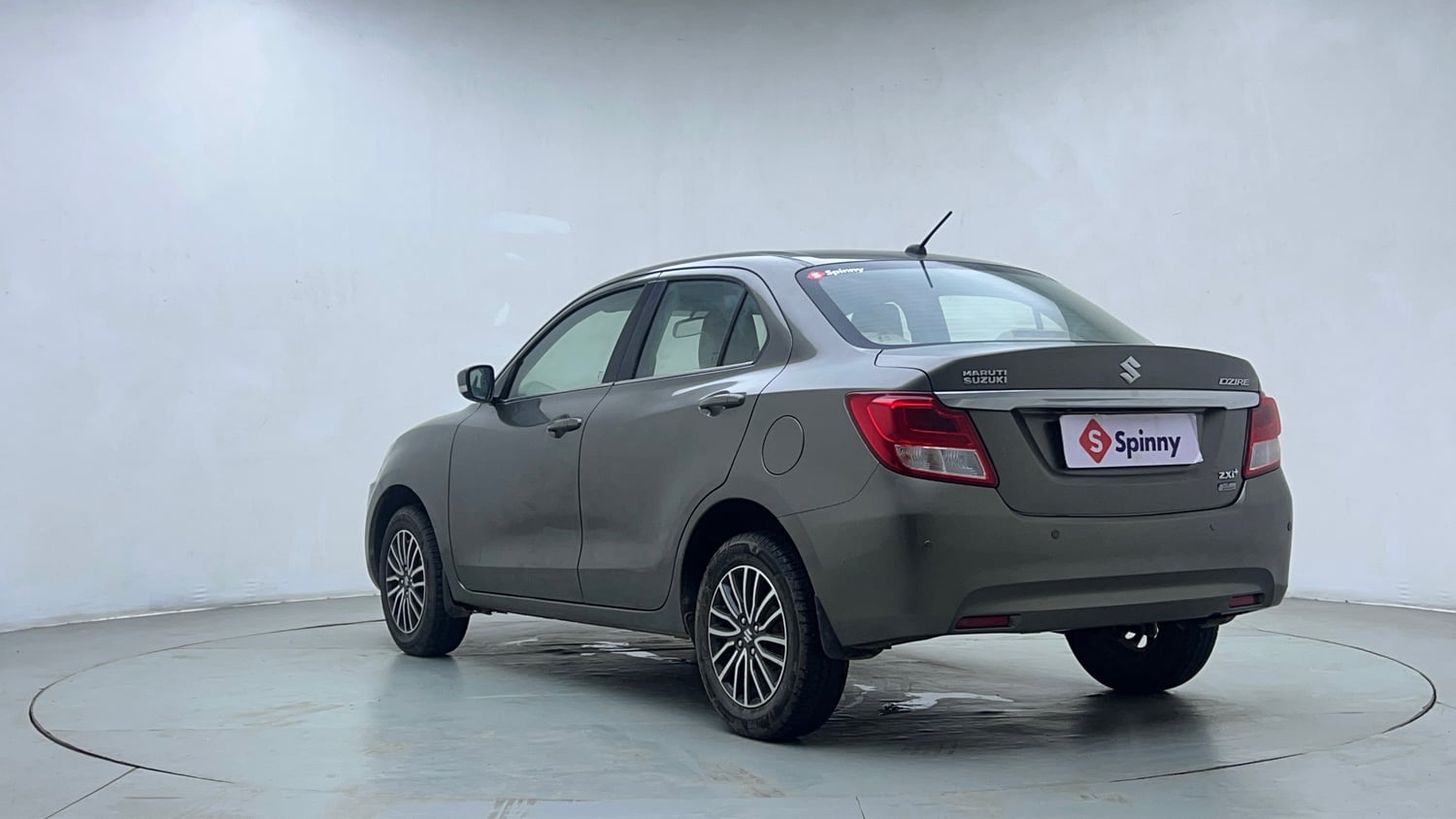 Used 2018 Maruti Suzuki Dzire ZXi Plus AMT Petrol Automatic exterior LEFT REAR CORNER VIEW
