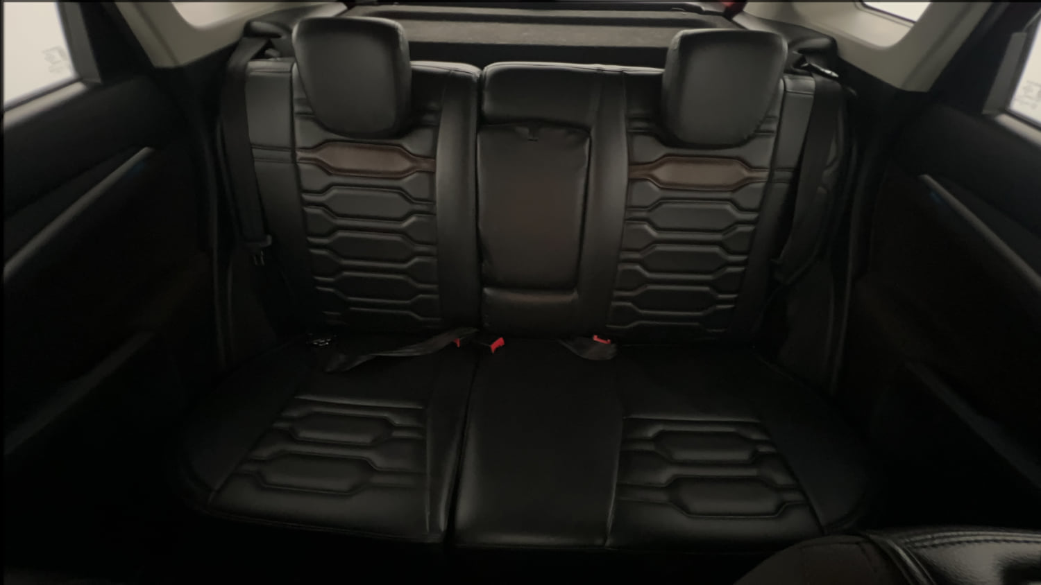 Used 2023 Maruti Suzuki Brezza Zxi Plus Dual Tone Petrol Manual interior REAR SEAT CONDITION VIEW