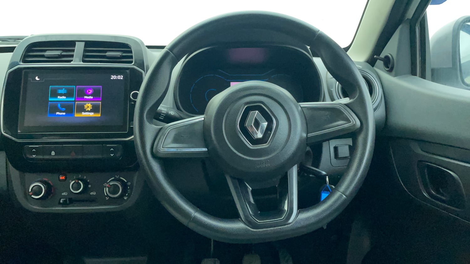 Used 2021 Renault Kwid RXT 1.0 Opt Petrol Manual interior STEERING VIEW