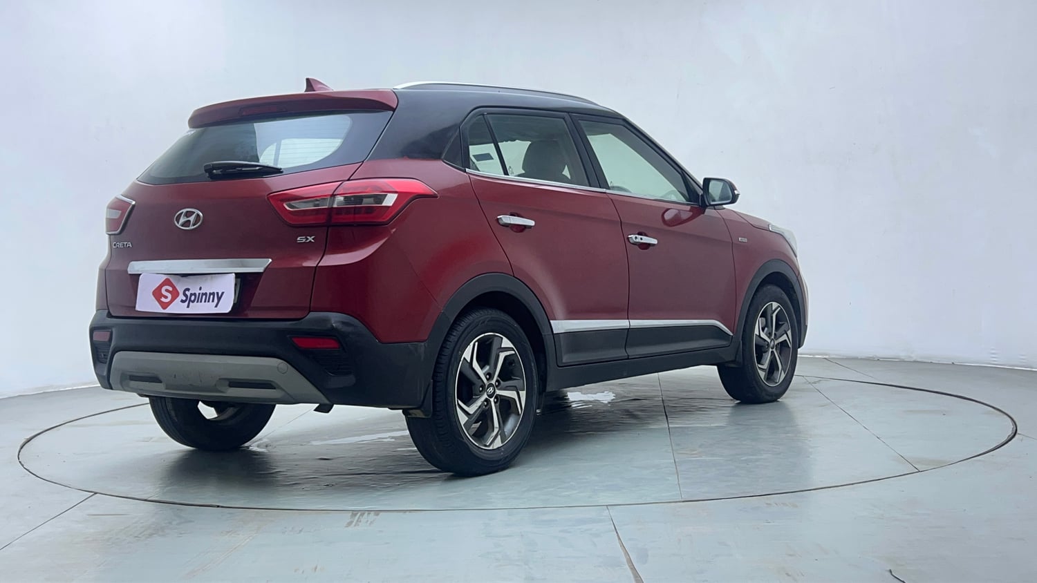 Used 2019 Hyundai Creta SX 1.6 AT Petrol Petrol Automatic exterior RIGHT REAR CORNER VIEW