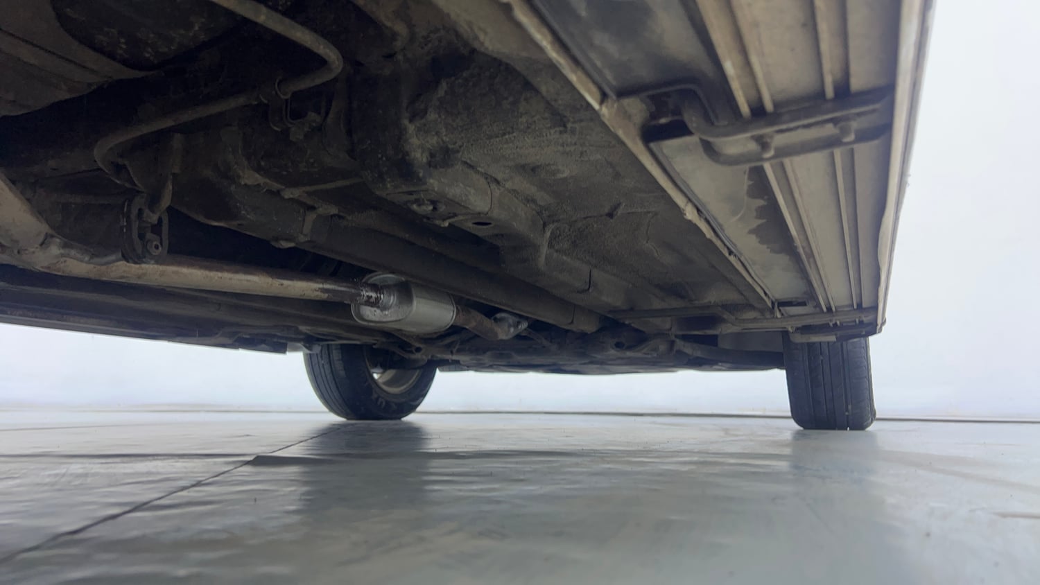 Used 2016 Hyundai Creta 1.6 SX Plus Petrol Petrol Manual extra REAR RIGHT UNDERBODY VIEW