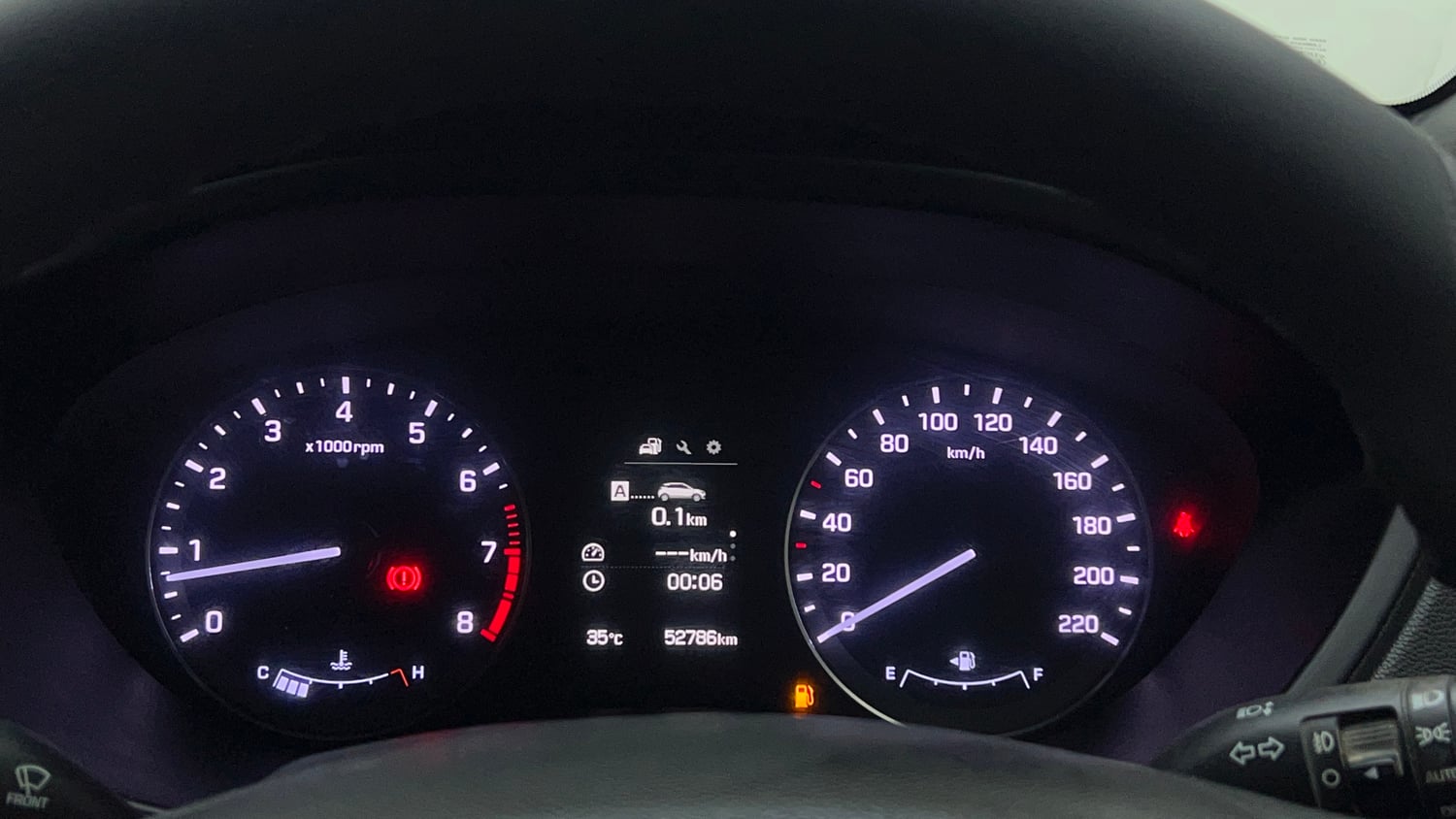 Used 2019 Hyundai i20 Active 1.2 SX Petrol Manual interior CLUSTERMETER VIEW