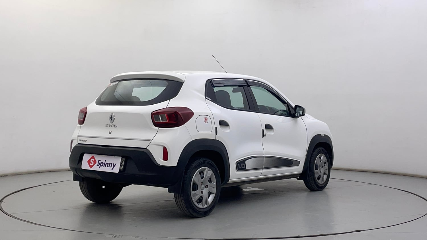 Used 2021 Renault Kwid RXT 1.0 Opt Petrol Manual exterior RIGHT REAR CORNER VIEW