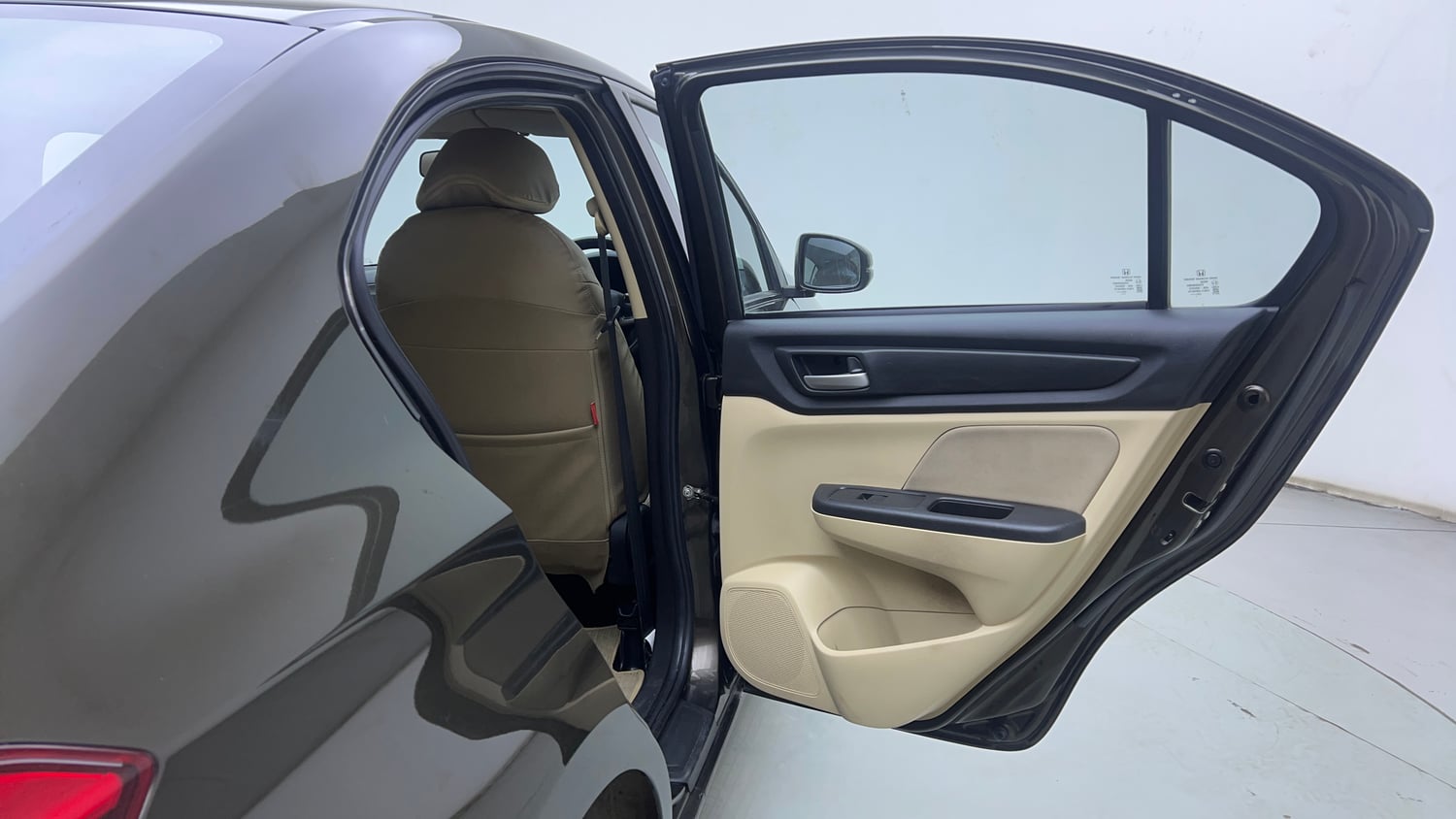 Used 2024 Honda Amaze S 1.2 Petrol MT Petrol Manual interior RIGHT REAR DOOR OPEN VIEW