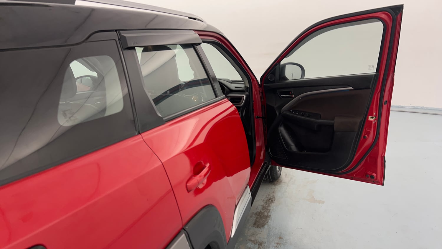 Used 2023 Maruti Suzuki Brezza Zxi Plus Dual Tone Petrol Manual interior RIGHT FRONT DOOR OPEN VIEW