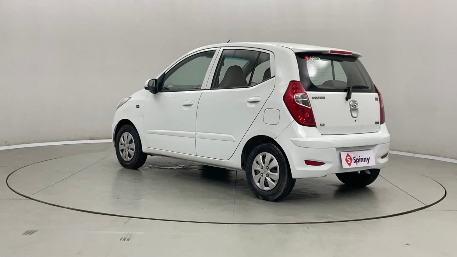 Used 2013 Hyundai i10 Sportz 1.2 Kappa2 Petrol Manual exterior LEFT REAR CORNER VIEW