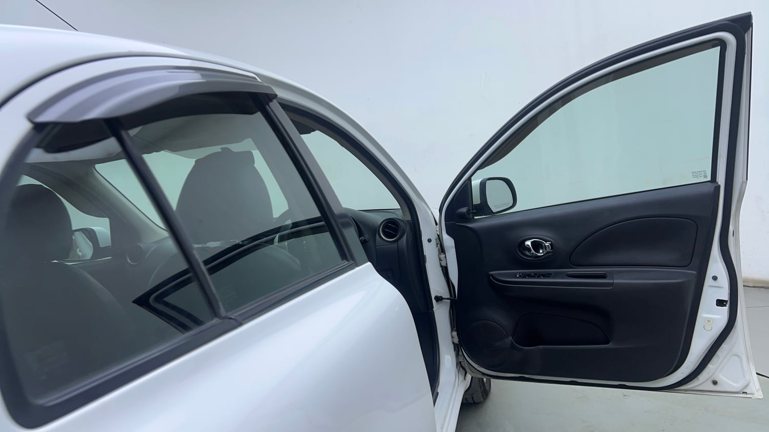 Used 2018 Nissan Micra XL Diesel Diesel Manual interior RIGHT FRONT DOOR OPEN VIEW