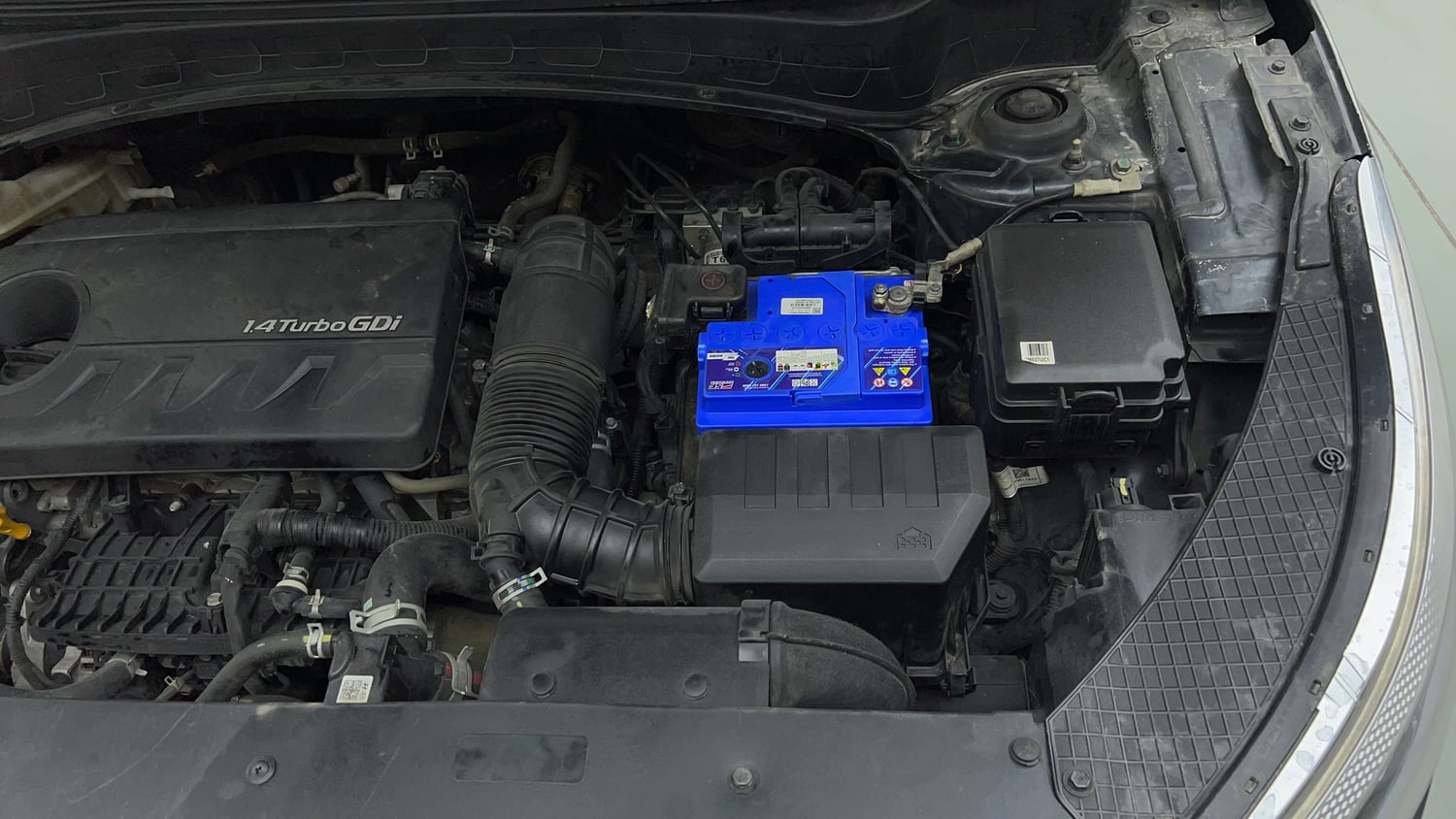 Used 2019 kia Seltos GTX Plus DCT 1.4 Petrol Automatic engine ENGINE LEFT SIDE VIEW