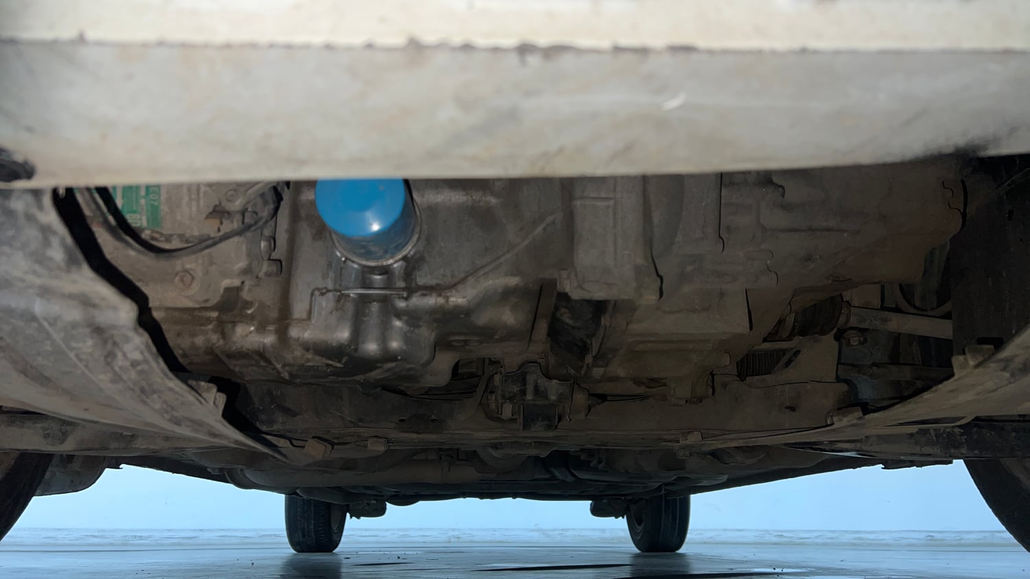 Used 2013 Honda City 1.5 S MT Petrol Manual extra FRONT LEFT UNDERBODY VIEW